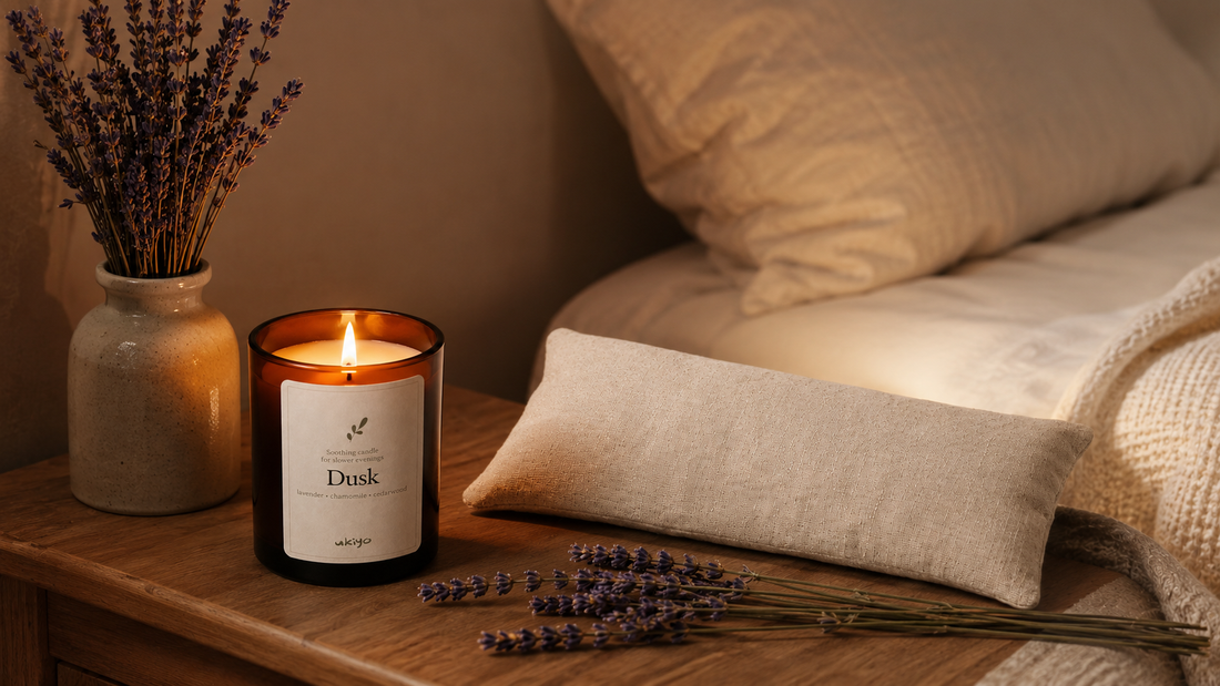 How to Build a Simple Rest Ritual with Candlelight and Lavender